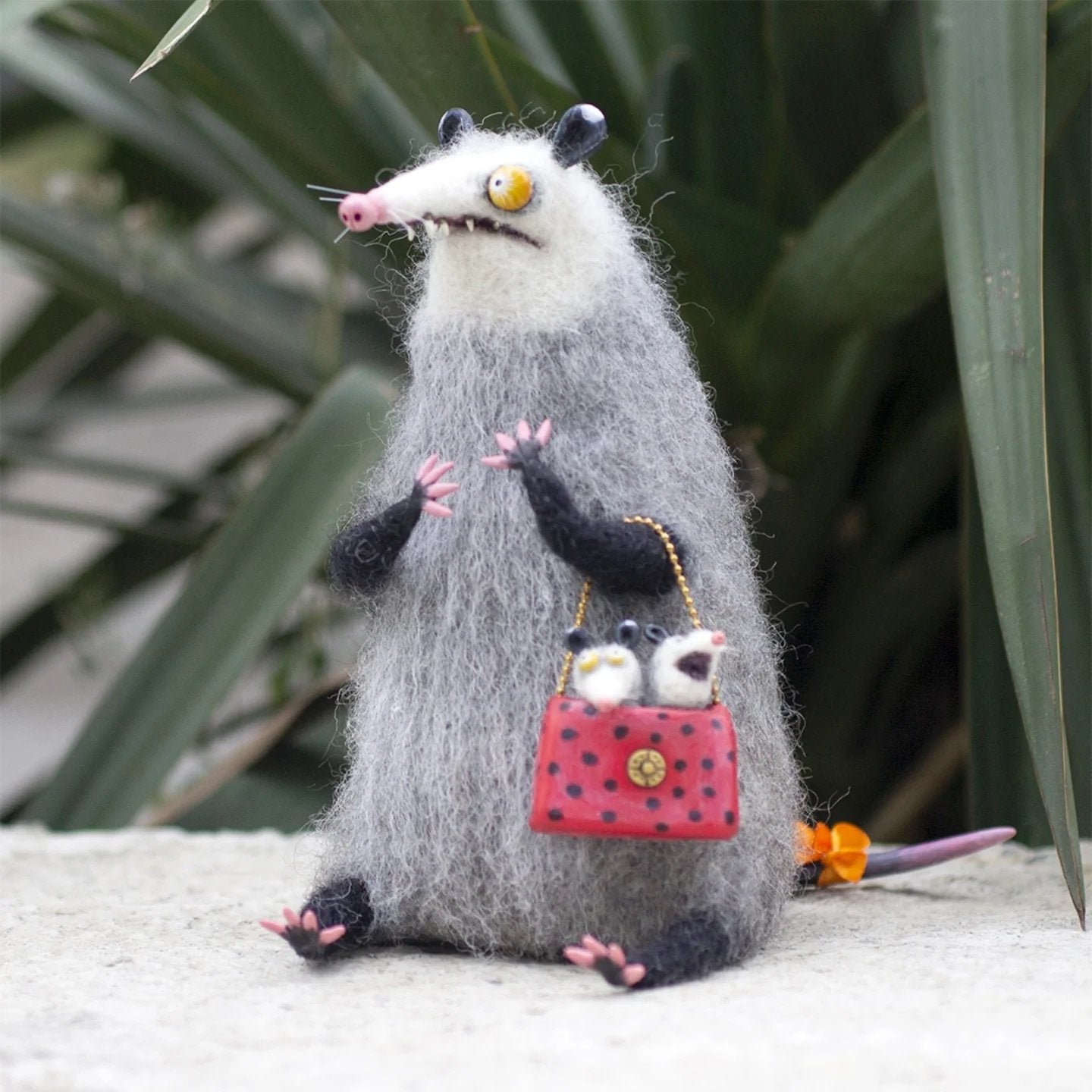 🎄🎁Wool Felt Familiars – Quirky Handmade Companions🐱