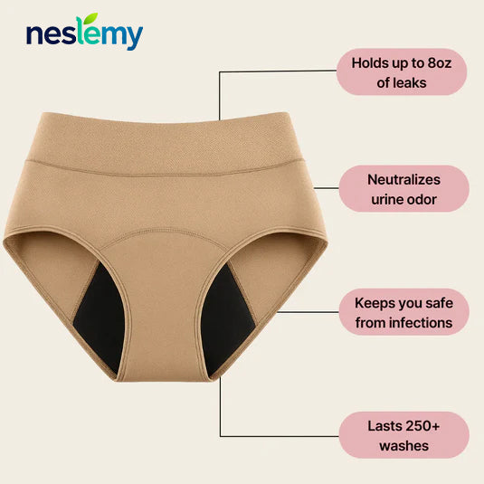 🎁🎁 Thanksgiving Sale 70% OFF|NESLEMY™  100% Leak-Proof Underwear