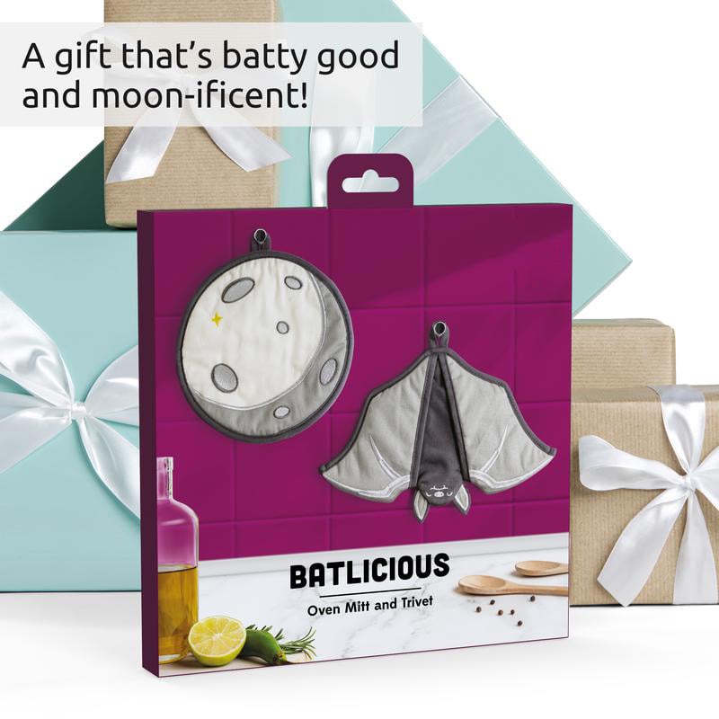 🦇Batlicious Oven Mitts & Pot Holders Set🔥