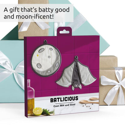 🦇Batlicious Oven Mitts & Pot Holders Set🔥