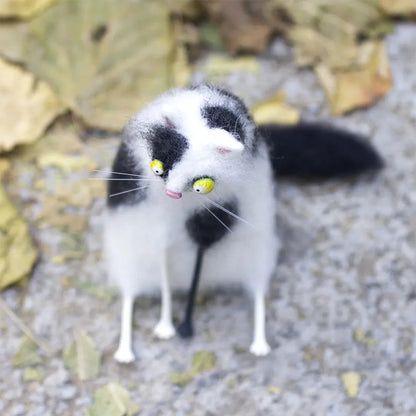 🎄🎁Wool Felt Familiars – Quirky Handmade Companions🐱