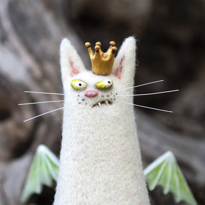 🎄🎁Wool Felt Familiars – Quirky Handmade Companions🐱