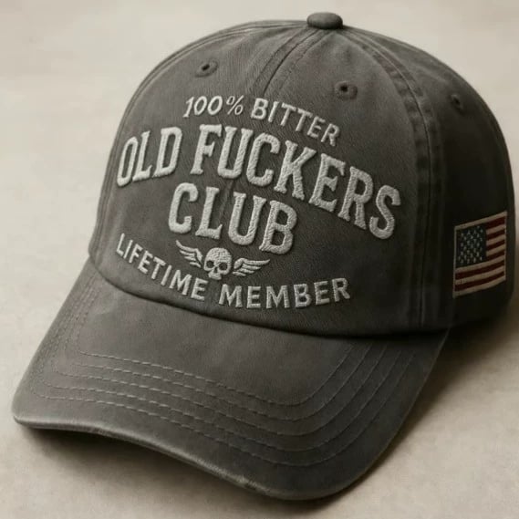 2026 Vintage Distressed "Old Club" Lifetime Member Cap
