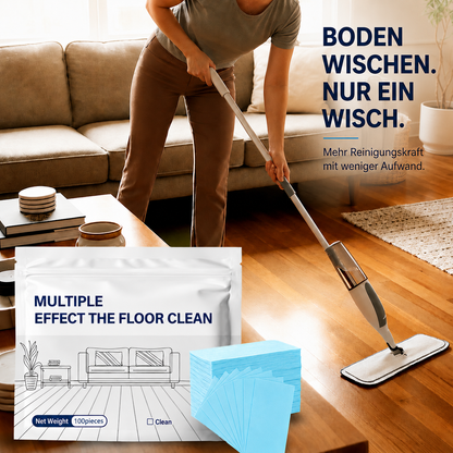 Mehrflächen-Antibakterieller Reiniger für Hartholz, Fliesen & Laminat