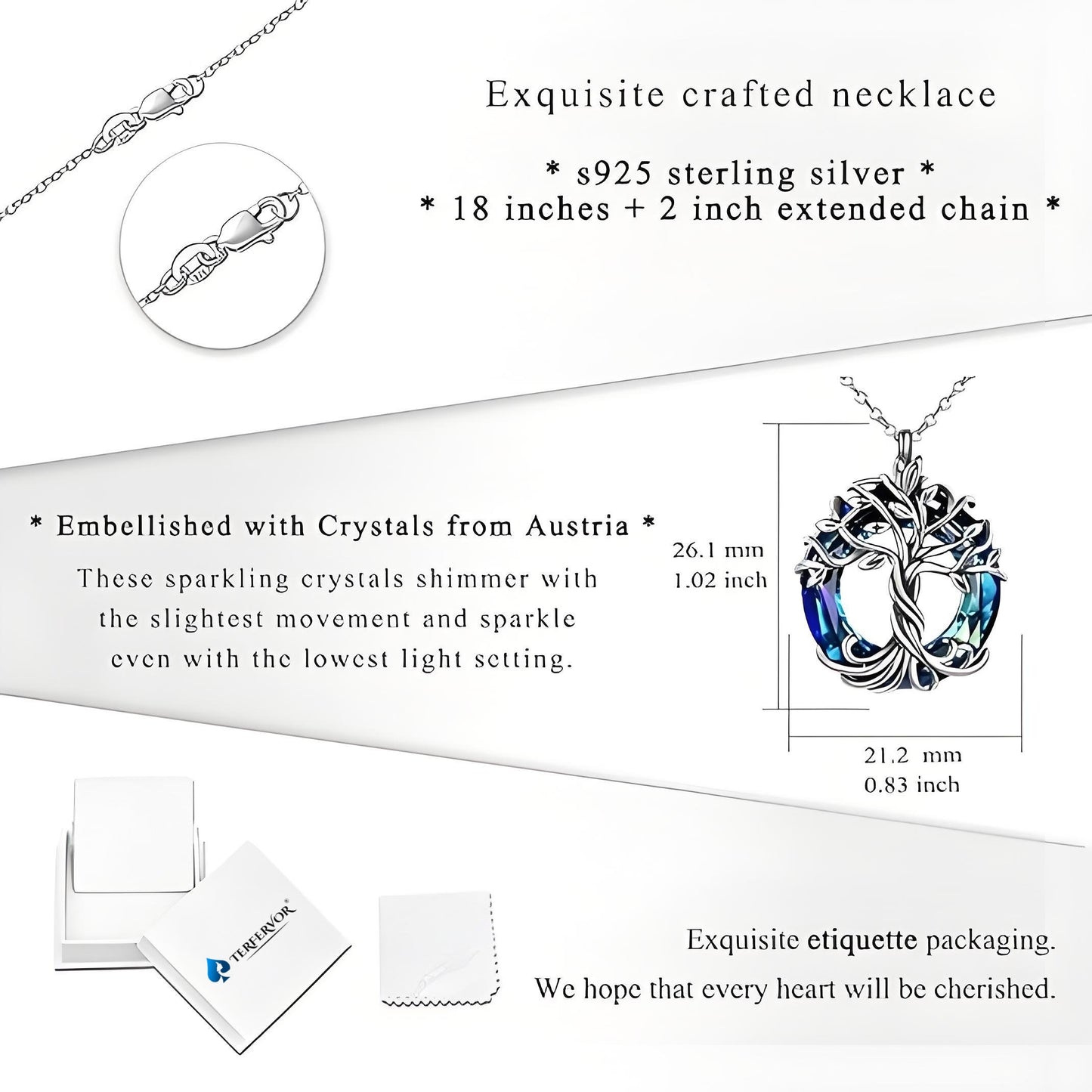 🔥Last Day 49% OFF- 2025 Terfervor®Tree of Eternity Necklace