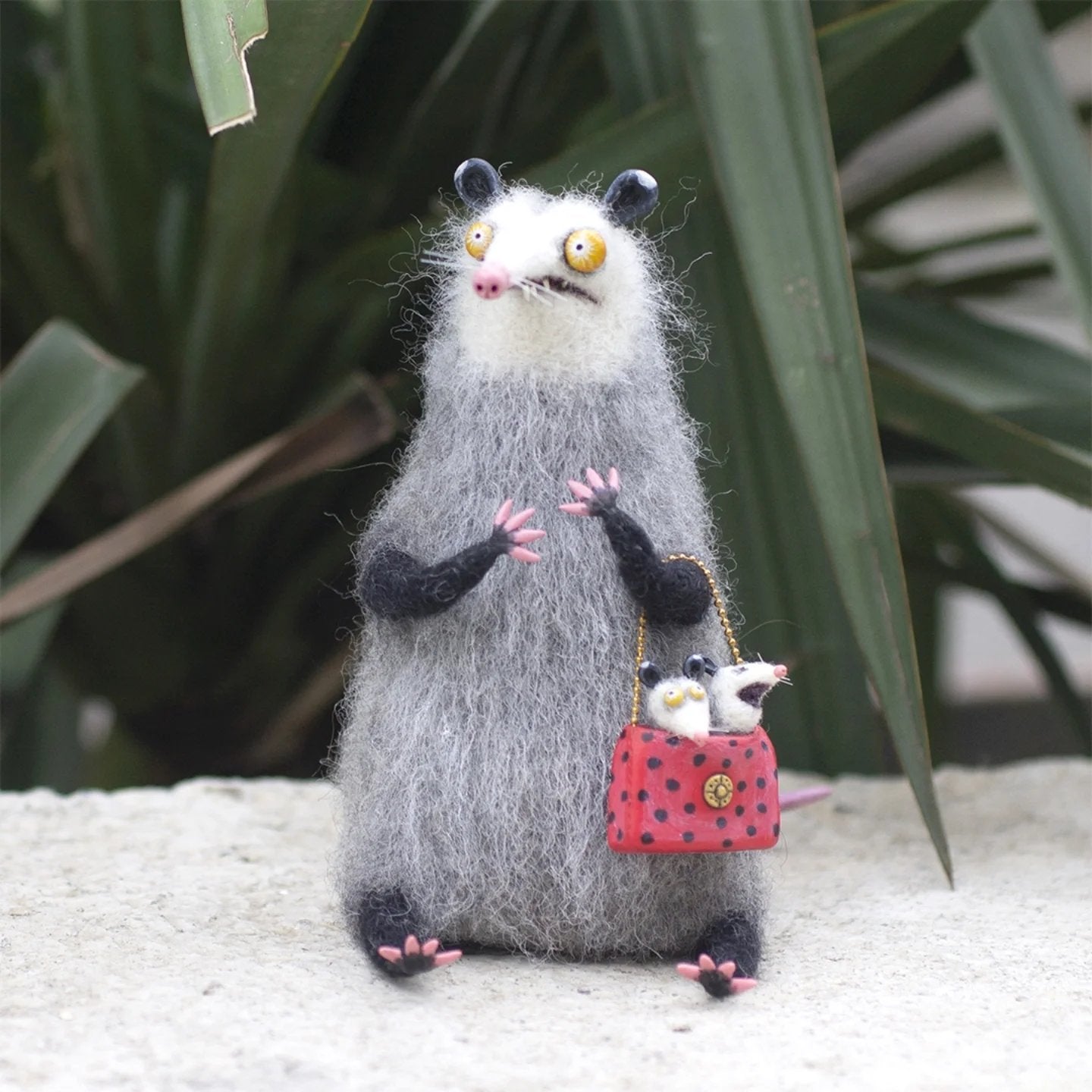 🎄🎁Wool Felt Familiars – Quirky Handmade Companions🐱