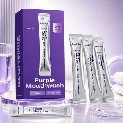 Purple Mouthwash - 30 SECONDS CHANGES- Peroxide-Free - Alcohol Free - Vegan Mint