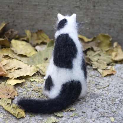 🎄🎁Wool Felt Familiars – Quirky Handmade Companions🐱