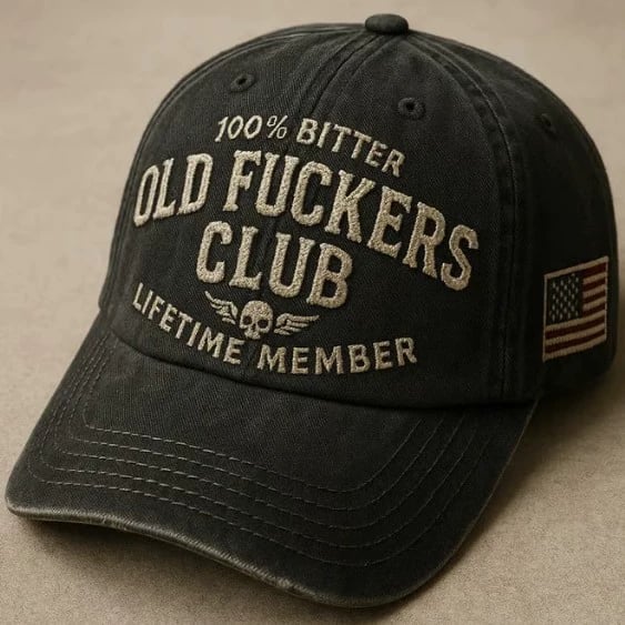 2026 Vintage Distressed "Old Club" Lifetime Member Cap