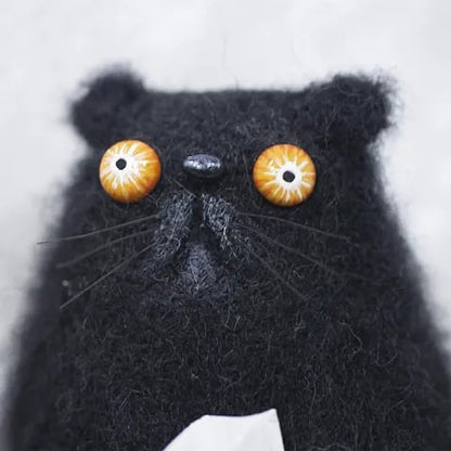 🎄🎁Wool Felt Familiars – Quirky Handmade Companions🐱