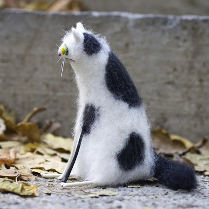 🎄🎁Wool Felt Familiars – Quirky Handmade Companions🐱